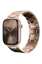 Titanova Apple Watch Uyumlu Titanyum Kordon Rose