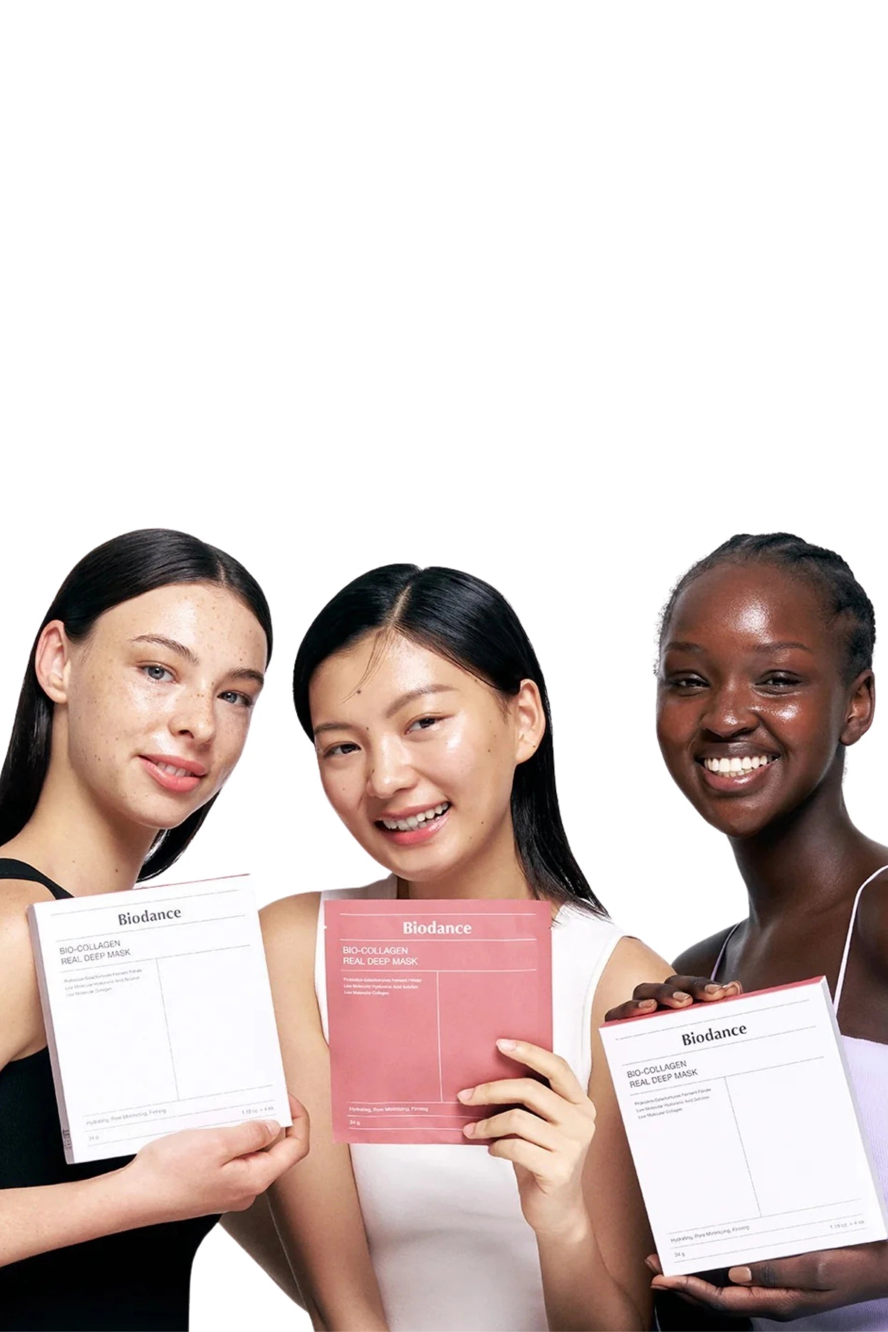 Biodance-Bio Collagen Real Deep Mask 4 Sheets Gözenek Karşıtı & Nemlendirici Şeffaflaşan Ve Ciltte Eriyen Kolajen Maske-Yüz Maskesi-3-Milagron.com