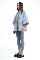 Birdiejay-Anise Rüzgarlik Ceket Buz Gri̇si̇-Ceket-2-Milagron.com