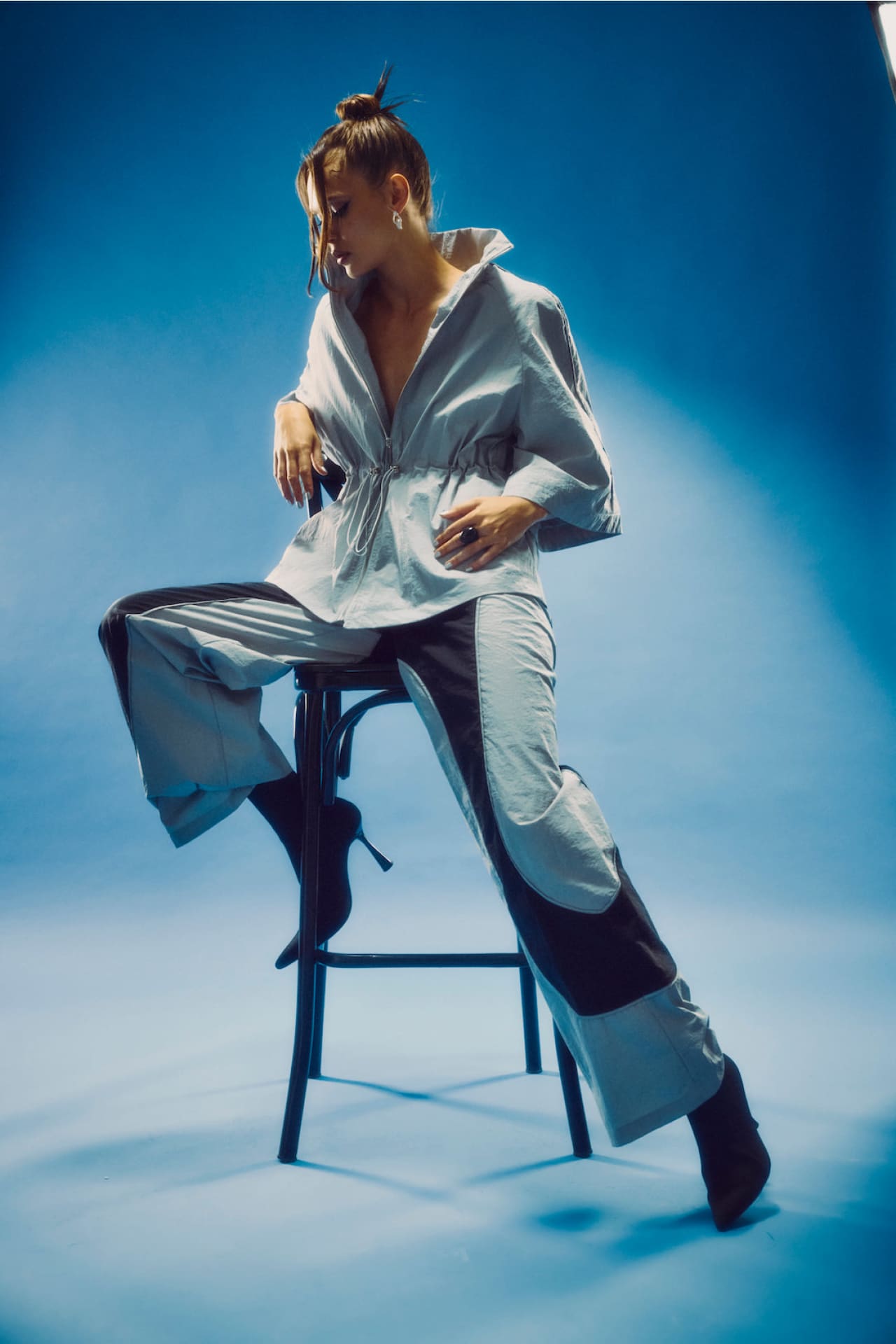 Birdiejay-Anise Rüzgarlik Ceket Buz Gri̇si̇-Ceket-6-Milagron.com