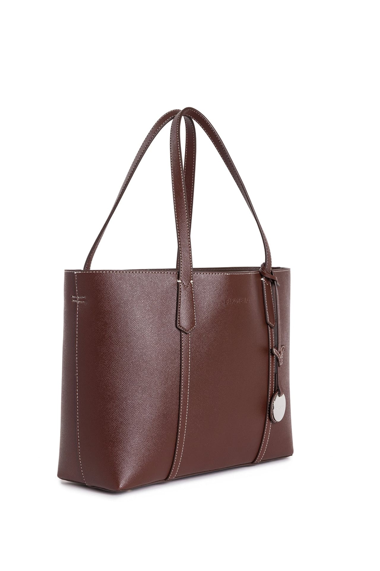 Birdiejay-Birdiebag Kahverengi̇ Tote Bag-Bez Çanta-4-Milagron.com