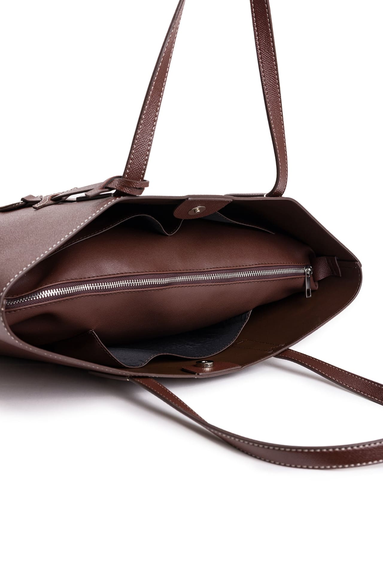 Birdiejay-Birdiebag Kahverengi̇ Tote Bag-Bez Çanta-6-Milagron.com