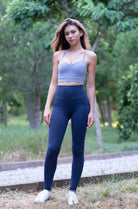 Birdiejay-Birdieflex Cargo Leggings Laci̇vert Cepli̇ Yoga Ve Spor Taytı-Tayt-1-Milagron.com