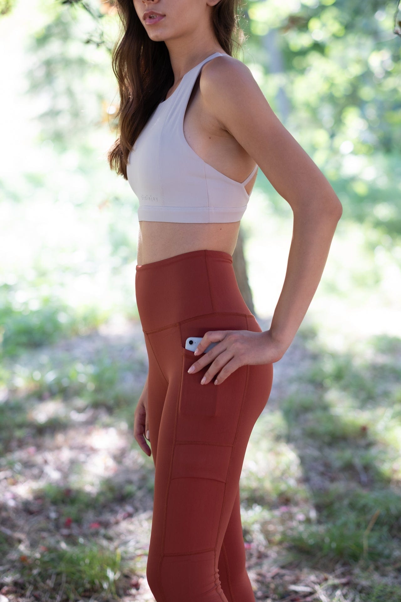 Birdiejay-Birdieflex Cargo Leggings Tarçin Turuncu Cepli̇ Yoga Ve Spor Taytı-Spor ve Yoga Taytları-4-Milagron.com