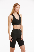 Birdiejay-Birdieflex Oh So Summer Biker Shorts Si̇yah Bi̇si̇kletçi̇ şortu-Biker Şortlar-1-Milagron.com