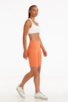 Birdiejay-Birdieflex Oh So Summer Biker Shorts Turuncu Bi̇si̇kletçi̇ Şortu-Şort-3-Milagron.com