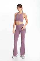 Birdiejay-Birdiesculpt Yoga Pants For Life Li̇la İspanyol Paça Yoga Ve Spor Taytı-Spor ve Yoga Taytları-1-Milagron.com