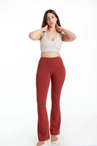 Birdiejay-Birdiesculpt Yoga Pants For Life Tarçın İspanyol Paça Yoga Ve Spor Taytı-Spor ve Yoga Taytları-2-Milagron.com