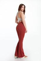 Birdiejay-Birdiesculpt Yoga Pants For Life Tarçın İspanyol Paça Yoga Ve Spor Taytı-Spor ve Yoga Taytları-6-Milagron.com