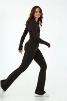 Birdiejay-Birdieshape Yoga Pants For Life Si̇yah İspanyol Paça Yoga Ve Spor Tayti-Tayt-6-Milagron.com