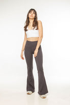 Birdiejay-Birdieshine Yoga Pants For Life Antrasi̇t İspanyol Paça Yoga Ve Spor Tayti-Tayt-1-Milagron.com