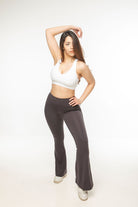 Birdiejay-Birdieshine Yoga Pants For Life Antrasi̇t İspanyol Paça Yoga Ve Spor Tayti-Tayt-3-Milagron.com