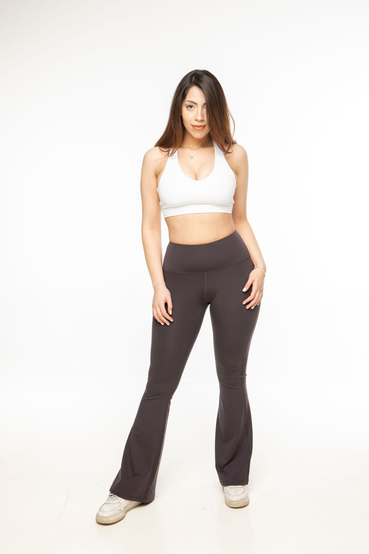 Birdiejay-Birdieshine Yoga Pants For Life Antrasi̇t İspanyol Paça Yoga Ve Spor Tayti-Tayt-5-Milagron.com