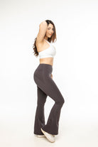 Birdiejay-Birdieshine Yoga Pants For Life Antrasi̇t İspanyol Paça Yoga Ve Spor Tayti-Tayt-7-Milagron.com