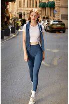 Birdiejay-Birdiesmooth Leggings Of A Lifetime Gece Mavi̇si̇ Yoga Ve Spor Tayti-1-Milagron.com