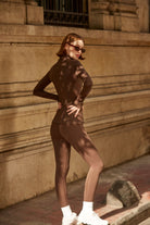 Birdiejay-Birdiesmooth Leggings Of A Lifetime Kahverengi̇ Yoga Ve Spor Tayti-6-Milagron.com