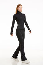 Birdiejay-Birdiesmooth Made For Walking Bootcut Leggings Si̇yah Bootcut Yoga Ve Spor Taytı-Spor ve Yoga Taytları-4-Milagron.com