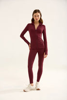 Birdiejay-Birdiesmooth Main Character Pilates Jacket Bordo Pi̇lates Ceketi̇-Ceketler-5-Milagron.com