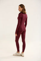 Birdiejay-Birdiesmooth Main Character Pilates Jacket Bordo Pi̇lates Ceketi̇-Ceketler-7-Milagron.com