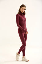 Birdiejay-Birdiesmooth Statement Half Zip Bordo Yarim Fermuarli üst-6-Milagron.com