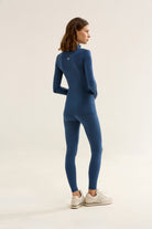 Birdiejay-Birdiesmooth Statement Half Zip Gece Mavi̇si̇ Yarim Fermuarli üst-Half Zip Üstler-9-Milagron.com