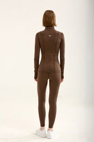 Birdiejay-Birdiesmooth Statement Half Zip Kahverengi̇ Yarim Fermuarli üst-8-Milagron.com