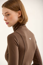 Birdiejay-Birdiesmooth Statement Half Zip Kahverengi̇ Yarim Fermuarli üst-9-Milagron.com