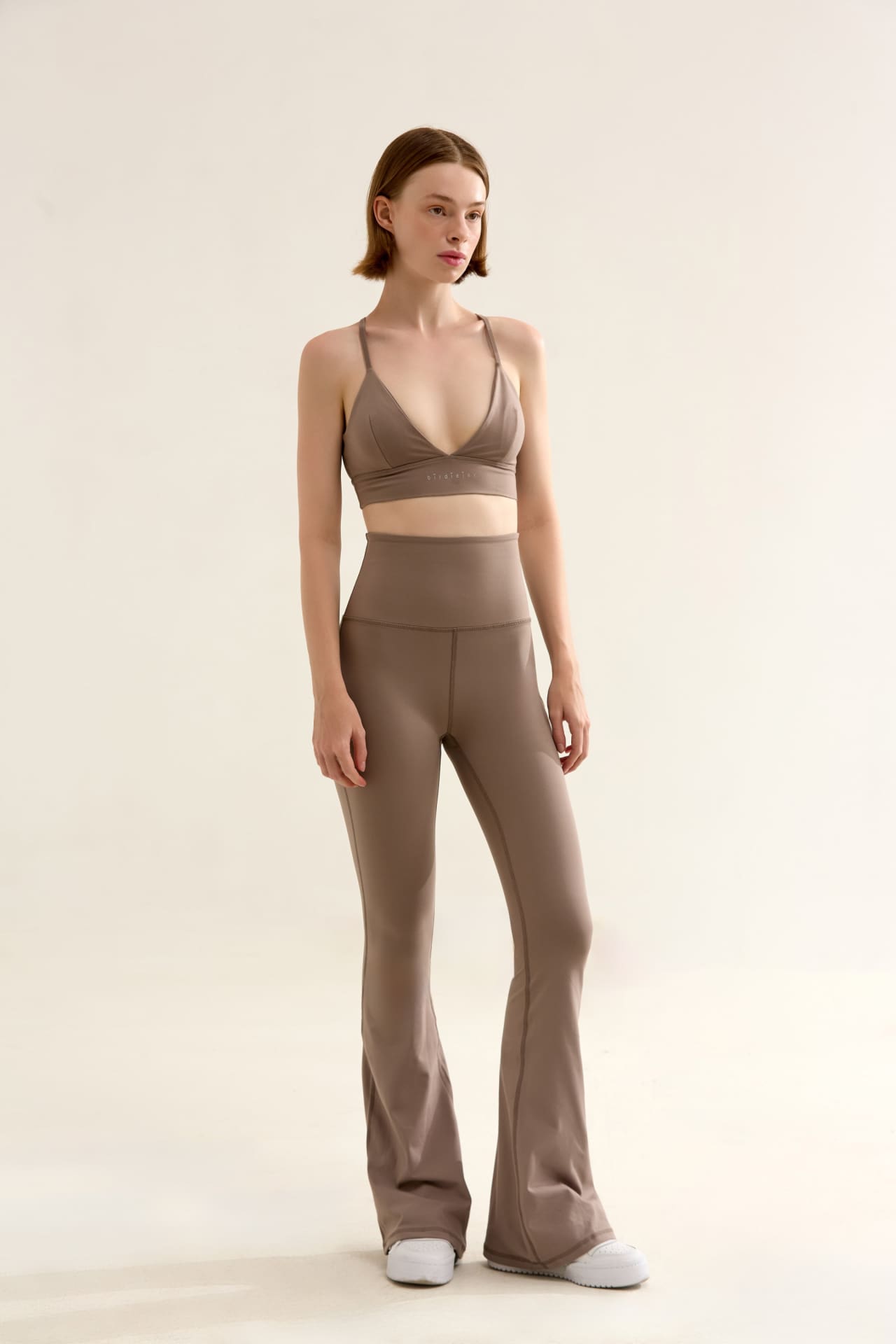 Birdiejay-Birdiesmooth Yoga Pants For Life Kum Rengi̇ İspanyol Paça Yoga Ve Spor Tayti-2-Milagron.com