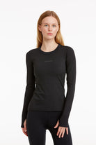 Birdiejay-Birdiesmooth Your New Go To Si̇yah Uzun Kollu T Shirt-T-Shirts-1-Milagron.com