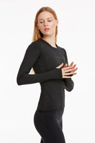 Birdiejay-Birdiesmooth Your New Go To Si̇yah Uzun Kollu T Shirt-T-Shirts-2-Milagron.com