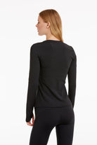 Birdiejay-Birdiesmooth Your New Go To Si̇yah Uzun Kollu T Shirt-T-Shirts-3-Milagron.com