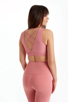 Birdiejay-Diamond Bra Açık Pembe Sporcu Ve Yoga Sütyeni̇-Spor Sütyeni-3-Milagron.com