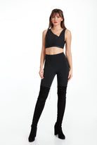 Birdiejay-Diamond Bra Si̇yah Sporcu Ve Yoga Sütyeni̇-Spor Sütyeni-3-Milagron.com