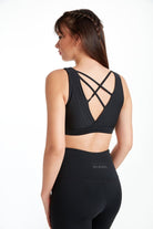 Birdiejay-Diamond Bra Si̇yah Sporcu Ve Yoga Sütyeni̇-Spor Sütyeni-4-Milagron.com