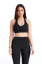 Birdiejay-Elevate Bra Mat Si̇yah Sporcu Ve Yoga Sütyeni̇-Spor Sütyeni-1-Milagron.com