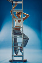 Birdiejay-Morpho Aurora Reflekti̇f Detaylı Paraşüt Pantolon Buz Gri̇si̇-Pantolon-8-Milagron.com