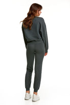 Birdiejay-Over The Clouds Gri̇ Oversize Sweatshirt-Sweatshirts & Hoodies-4-Milagron.com