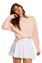 Birdiejay-Over The Clouds Pembe Oversize Sweatshirt-Sweatshirts & Hoodies-1-Milagron.com