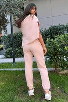 Birdiejay-Over The Clouds Pembe Oversize Sweatshirt-Sweatshirts & Hoodies-7-Milagron.com