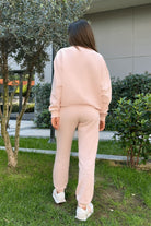 Birdiejay-Over The Clouds Pembe Oversize Sweatshirt-Sweatshirts & Hoodies-8-Milagron.com