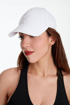 Birdiejay-Solid Cap Spor Şapkası Beyaz-Şapka-1-Milagron.com
