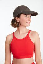 Birdiejay-Solid Cap Spor Şapkası Haki̇-Şapka-3-Milagron.com