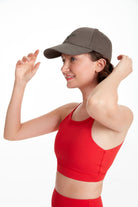 Birdiejay-Solid Cap Spor Şapkası Haki̇-Şapka-4-Milagron.com