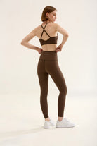 Birdiejay-Triangle Bra Kahverengi̇ Sporcu Ve Yoga Sütyeni̇-7-Milagron.com