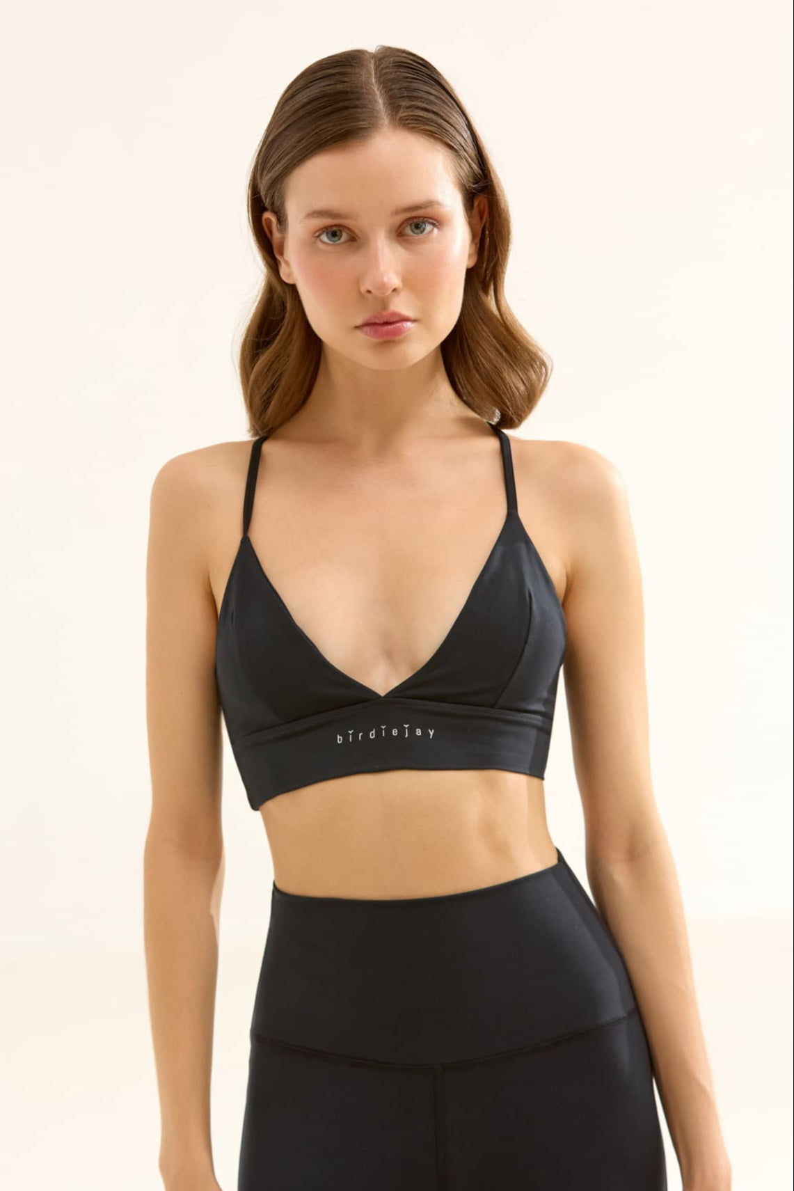 Birdiejay-Triangle Bra Si̇yah Sporcu Ve Yoga Sütyeni̇-7-Milagron.com