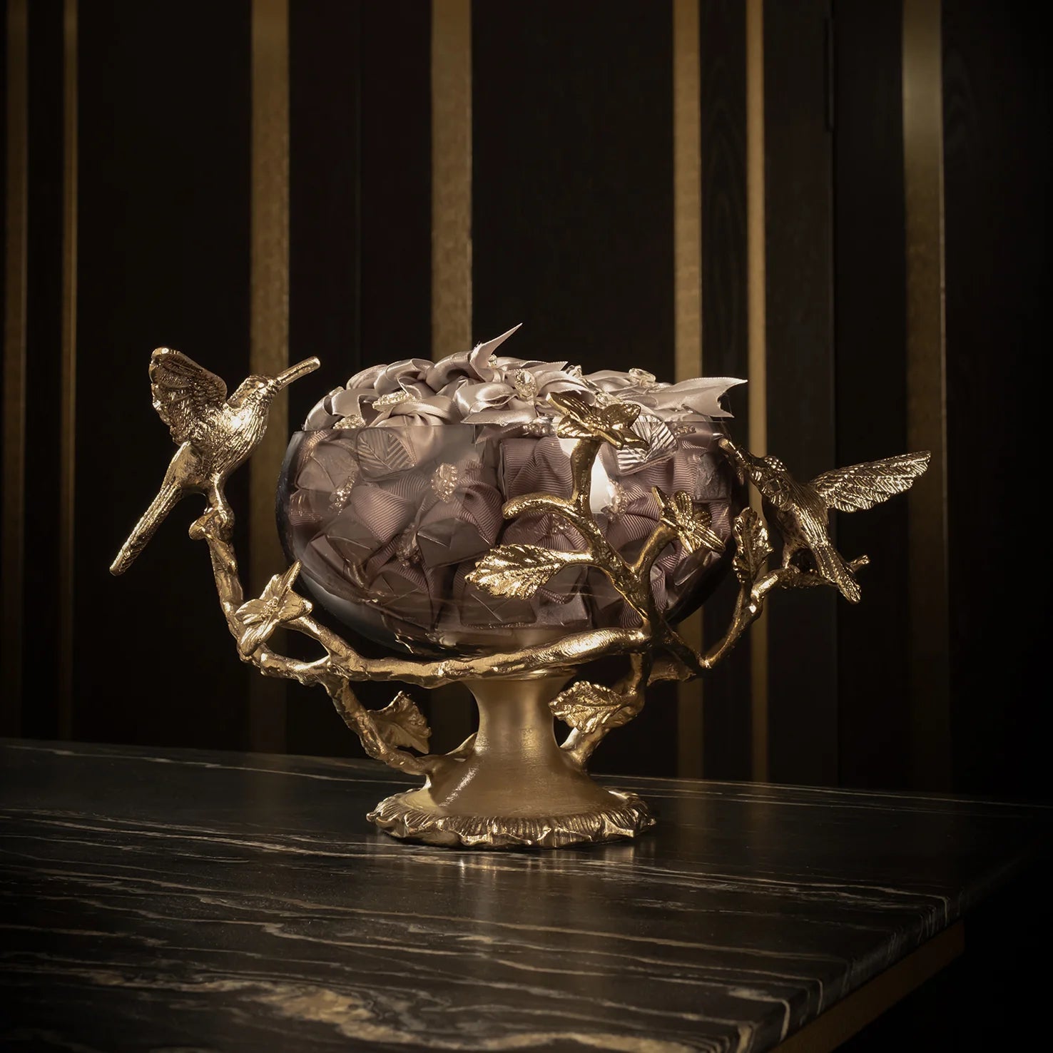 Bitter Çikolatacım-Camlı Kuşlu Gondol-Çikolata-1-Milagron.com