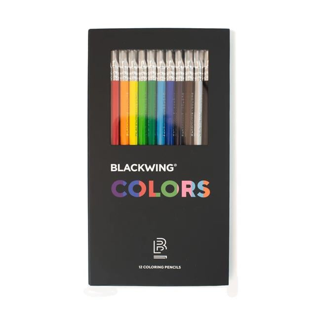 Blackwing-Palomino Blackwing New Collection Colors Silgili Ahşap Gövdeli 12'li Kalem Seti-Ahşap Kurşun Kalem-1-Milagron.com