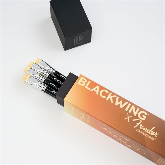Palomino Blackwing X Fender Stratocaster Limited Edition Balanced Ahşap Kurşun Kalem 12'L Set