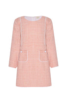 Bleu Lapin-Tiny Tweed-Çocuk Elbise & Tulum-2-Milagron.com