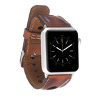 Alpine Dune Tan Hakiki Deri Apple Watch Kordonu - 44/45/46/49Mm